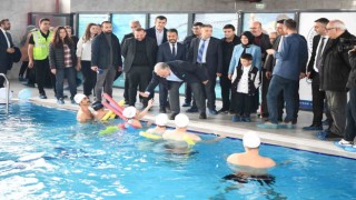Özel bireylere Engelsiz Yaşam Merkezi Havuz Kompleksi kazandırıldı