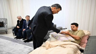Pençe-Kilit Harekâtı gazisine ziyaret