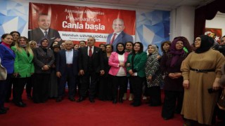 Pınarbaşıda ‘iki başkan el ele, gönül gönüle