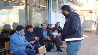 Polisten broşürlü uyarı