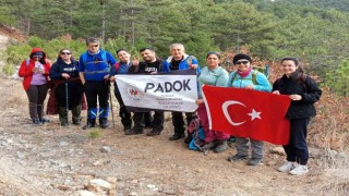 Pusula Arama Kurtarma ve Doğa Sporları Kulübü Tavşanlı ilçesinde yürüyüş düzenledi