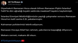 Ramazan Pişkinin katil zanlısı yakalandı