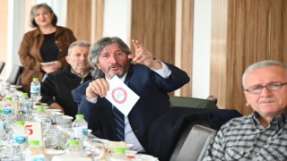 Rektör Özölçer gazetecilerle bir araya geldi