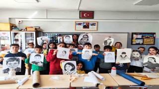 Ressamlardan Tuncelideki çocuklara sürpriz