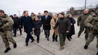 Rusya-Ukrayna Savaşının ikinci yıldönümünde Batılı liderler Ukrayna'da