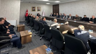 Samsatta afet değerlendirme toplantısı yapıldı