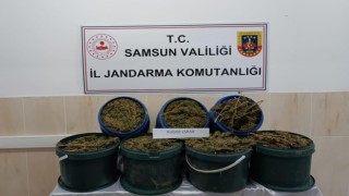 Samsunda 17 kilo 700 gram uyuşturucu ele geçirildi