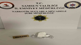 Samsunda kokain ele geçirildi: 3 gözaltı