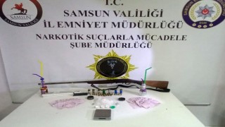 Samsunda uyuşturucu operasyonu: 1 gözaltı