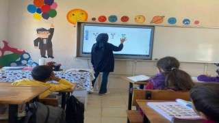 Samsundaki okullarda etkileşimli tahta kurulumları tamamlandı