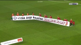 Samsunspor-Galatasaray maçında “yasa dışı bahise kırmızı kart”