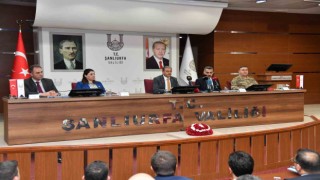 Şanlıurfada seçim güvenliği toplantısı gerçekleştirildi