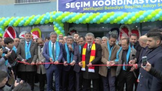 Sedat Kılınç Seçim Koordinasyon Merkezi açıldı