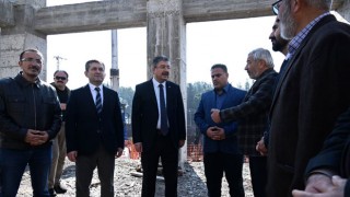 Şehitlik Camisi Hayırsever Katkılarıyla Yükseliyor