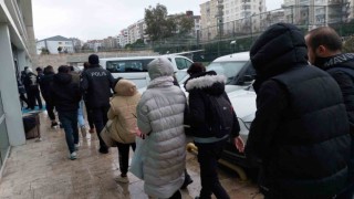 Sibergöz-21” operasyonunda gözaltına alınan 66 kişiden 28i adliyeye sevk edildi