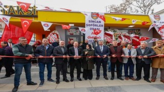 Sincan Belediye Başkanı Ercan ‘Vatan Taksi Durağının açılışını yaptı
