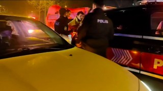 Şişlide iki grup arasında çıkan kavgaya polis havaya ateş ederek müdahale etti... O anlar kamerada