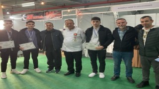 Sökeli öğrencilerin tabakları ödül aldı