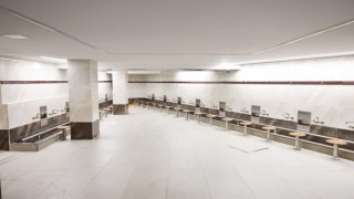 Sultangazide cami abdesthaneleri yenilendi
