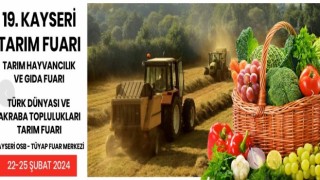 Tarım Fuarı OSBde başlıyor