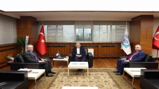 TBB Genel Sekreteri Baraçlıdan Başkan Büyükkılıça ziyaret