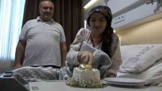 Tedavi gören hasta ve eşine sürpriz