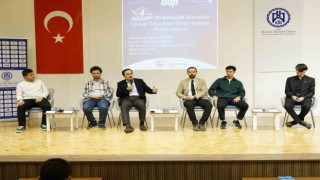 Teknofestte ödül alan girişimciler genç girişimcilerle bir araya geldi