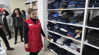 Tokatta Kızılay Butik Market Açtı