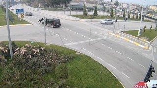 Tokattaki kazalar kameralara yansıdı