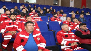 Toroslar Belediyesinden personele iş sağlığı ve güvenliği eğitimi