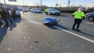 Traktöre çarpan motosiklet sürücüsü hayatını kaybetti