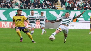 Trendyol Süper Lig: Konyaspor: 1 - MKE Ankaragücü: 0 (İlk yarı)