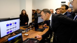 TÜBİTAK Başkanı Prof. Dr. Mandaldan Manisa CBÜ Teknokentte inceleme