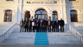 Türkiye Amatör Spor Kulüpleri Konfederasyonu Başkanı Ali Düşmez Bilecike geldi