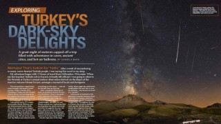 Türkiyenin incisi Erciyes, Astronomiy Magazinede boy gösterdi