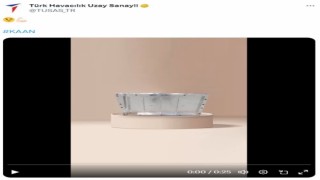 TUSAŞtan “kalorifer petekli” gönderme