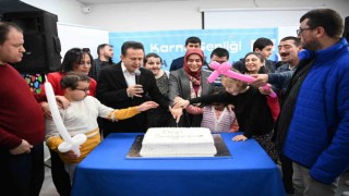 Tuzlada özel öğrencilerin karne mutluluğu