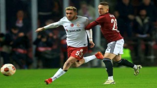 UEFA Avrupa Ligi: Sparta Prag: 1 - Galatasaray: 1 (İlk yarı)