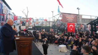 Ümraniyede çocuk oyun sokağı ve muhtarlık binası hizmete açıldı