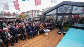 Ümraniyede İkinci Bahar Kıraathanesi Başkan Yıldırımın katılımıyla açıldı