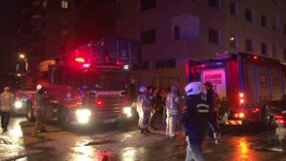 Ümraniyede trafo yangını paniğe sebep oldu