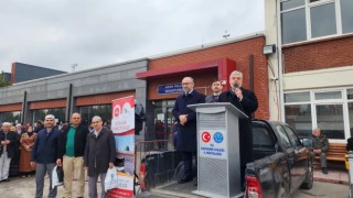 Umreciler kutsal beldelere dualarla yolcu edildi