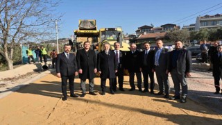 Umurbey Celal Bayar Caddesi yenileniyor