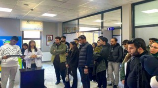 Üniversite öğrencileri Ali Emiri Bilgi Evinde ağırlandı