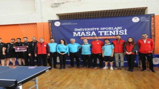 Üniversite Sporları Masa Tenisi Türkiye Şampiyonası Kırşehirde başladı