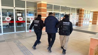 Uyuşturucudan hapis cezası olan şahıs tutuklandı