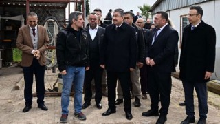 Vali Yılmaz, Kadirli İlçesinde İncelemelerde Bulundu