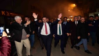 Yeniden Refah Partisi Kestel Belediye Başkan Adayı Önder Tanıra coşkulu karşılama