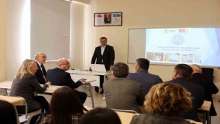 YÖK Yürütme Kurulu Üyesi Prof. Dr. Mahmut Ak, KAYÜ OSB MYOda incelemelerde bulundu