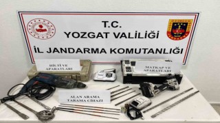 Yozgatta kaçak kazıya suçüstü